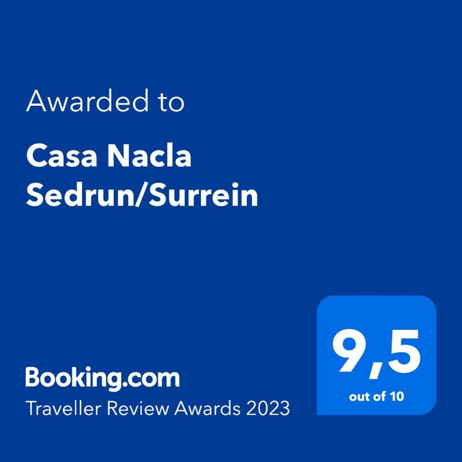 Апартаменты Casa Nacla Sedrun/Surrein Экстерьер фото